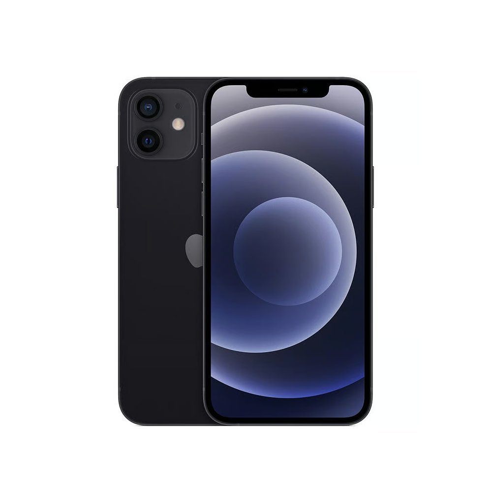 Relo -Refurbished- iPhone 12 · Double SIM physique · Batterie standard iPhone 12 · Double SIM physique · Batterie standard - État correct / 64 Go / Noir